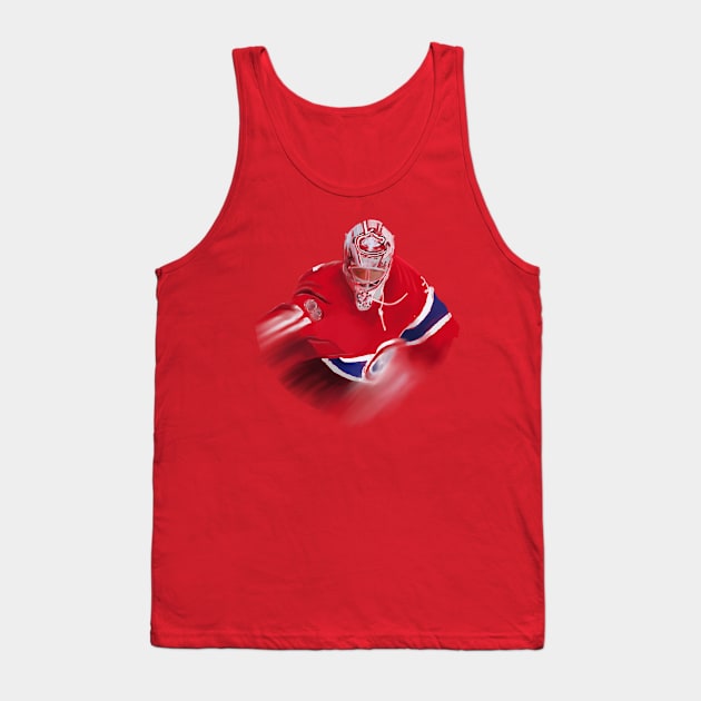 Hockey Goalie Tank Top by Cterio